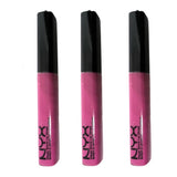 Pack of 3 NYX Mega Shine Lip Gloss, LG136 Dolly Pink