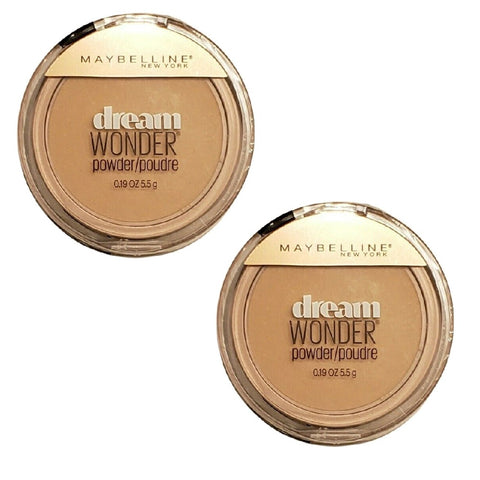 Pack of 2 Maybelline New York Dream Wonder Powder, Creamy Natural # 50