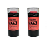 Pack of 2 Maybelline New York Face Studio Master Glaze Blush Stick, Coral Sheen 30