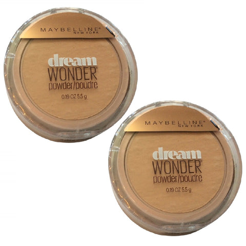 Pack of 2 Maybelline New York Dream Wonder Powder, Pure Beige # 75