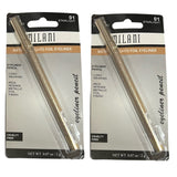 Pack of 2 Milani Metallic Lights Foil Eyeliner Pencil, Starlight 01