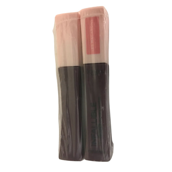 Pack of 2 L'Oreal Paris Infallible Pro Matte Liquid Lipstick, Blackcurrant Crush #830