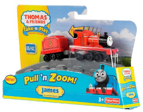 Thomas the Train: Take-n-Play Pull 'N Zoom - James