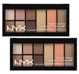 Pack of 2 NYX The Go-To Palette in Wanderlust GTP01