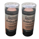 Pack of 2 Maybelline New York Master Strobing Stick Illuminating Highlighter, Light - Iridescent 100
