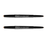 Pack of 2 NYX PROFESSIONAL MAKEUP Sculpt and Highlight Brow Contour, Soft Brown/Rose # SHBC03