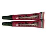 Pack of 2 CoverGirl Melting Pout Gel Liquid Lipstick, Raspberry Gelly 150