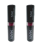Pack of 2 NYX Matte Lipstick, Sweet Pink MLS17