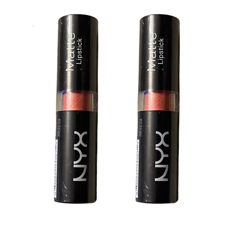 Pack of 2 NYX Matte Lipstick, Nude MLS01