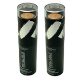 Pack of 2 L'oreal Paris Infallible Longwear Shaping Stick Foundation, Natural Beige 407