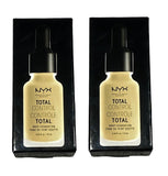 Pack of 2 NYX Total Control Drop Foundation, Natural # TCDF07