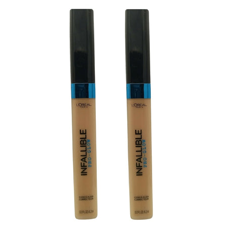 Pack of 2 L'Oreal Paris Infallible Pro-Glow Concealer, Creamy Natural # 02