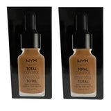 Pack of 2 NYX Total Control Drop Foundation, Camel # TCDF12.5