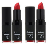 Pack of 2 E.l.f. Velvet Matte Lipstick, Ruby Red (82675)