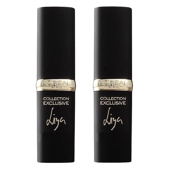 Pack of 2 L'Oreal Paris Colour Riche Collection Exclusive Lipstick, Liya's RED # 407