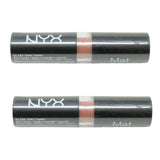 Pack of 2 NYX Matte Lipstick, Spirit MLS33