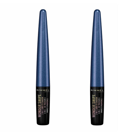 Pack of 2 Rimmel London Wonder Swipe 2-in-1 Liner to Shadow, Front Stage 013
