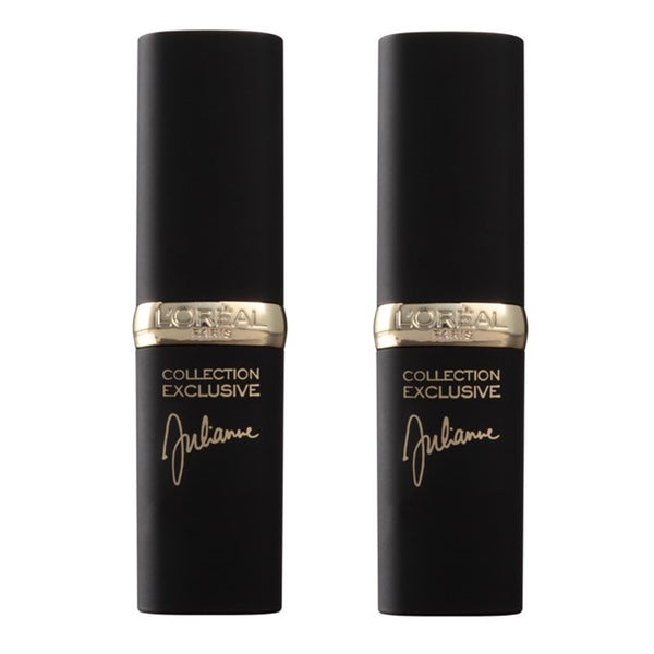 Pack of 2 L'Oreal Paris Colour Riche Collection Exclusive Lipstick, Julianne's Pink # 701