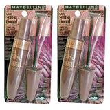 Pack of 2 Maybelline New York Lash Sensational Curvitude Washable Mascara, Very Black # 720
