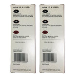 Pack of 2 CoverGirl Exhibitionist Lip Kit, 450 Worthy / 220 Cherry Red