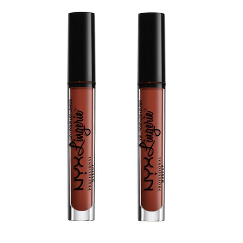 Pack of 2 NYX Lip Lingerie Liquid Lipstick, Exotic # LIPLI12