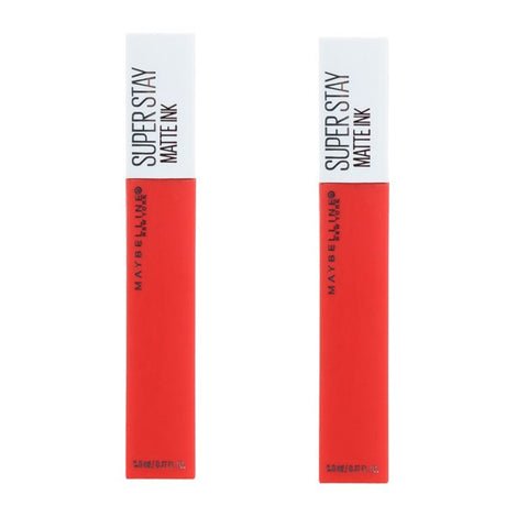 Pack of 2 Maybelline New York SuperStay Matte Ink Liquid Lipstick, Individualist # 320