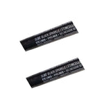 Pack of 2 NYX Slide On Eye Pencil Waterproof, Black Sparkle SL02