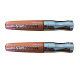 Pack of 2 Rimmel Stay Glossy 6HR Lip Gloss, Down To Gloss # 125