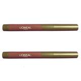 Pack of 2 L'Oreal Paris Infallible Matte Lip Crayon, Strawberry Glaze # 501
