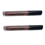 Pack of 2 NYX Lip Lingerie Liquid Lipstick, Cabaret Show # LIPLI24