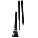 Pack of 3 Maybelline New York Master Duo 2-in-1 Glossy Liquid Liner, Black Lacquer # 500