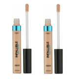 Pack of 2 L'Oreal Paris Infallible Pro-Glow Concealer, Classic Ivory # 01