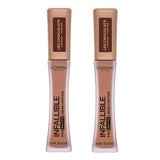 Pack of 2 L'Oreal Paris Infallible Pro Matte Liquid Lipstick, Sweet Tooth # 844