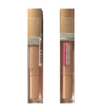 Pack of 2 Maybelline New York Color Sensational High Shine Lip Gloss, Peach Glisten 260