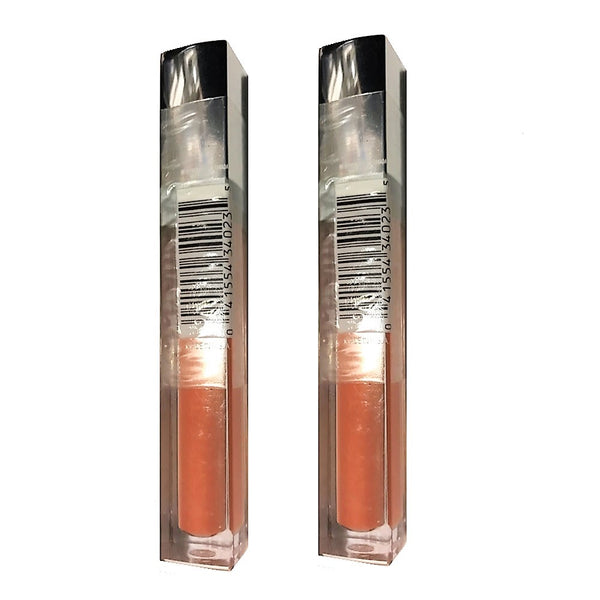 Pack of 2 Maybelline New York Color Sensational High Shine Lip Gloss, Coral Heat 280