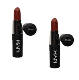 Pack of 2 NYX Matte Lipstick, Alabama MLS07
