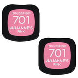 Pack of 2 L'Oreal Paris Colour Riche Collection Exclusive Lipstick, Julianne's Pink # 701