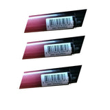 Pack of 3 Rimmel Show Off Lip Lacquer, Solstice 201