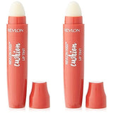 Pack of 2 Revlon Kiss Cushion Lip Tint, High End Coral # 250