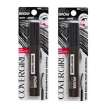 Pack of 2 CoverGirl Easy Breezy Brow Shape & Define Mascara, Rich Brown 605