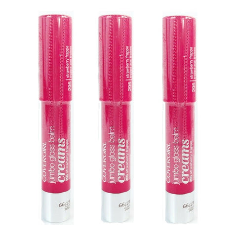 Pack of 3 Covergirl Jumbo Gloss Balm Creams, Strawberry Frappe 295