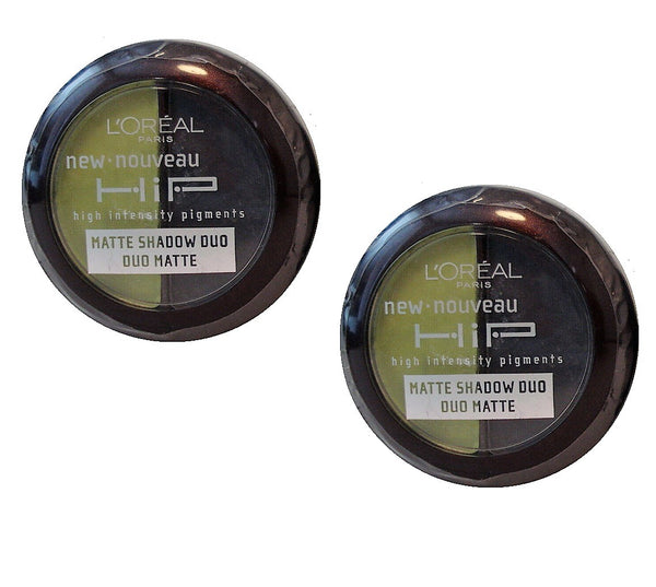 Pack of 2 Loreal HIP Matte Shadow Duo, Perky 307