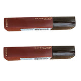 Pack of 2 Maybelline New York SuperStay Matte Ink Liquid Lipstick, Cocoa Connoisseur # 270