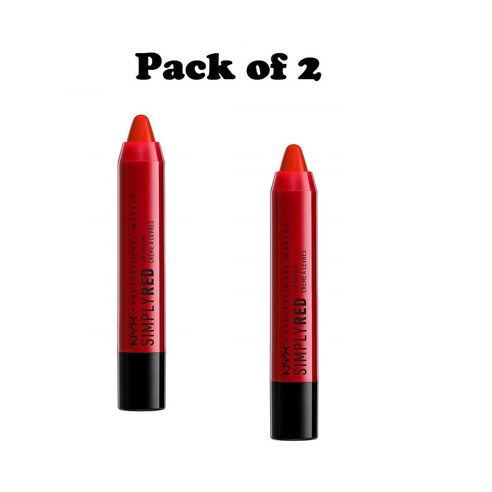 Pack of 2 NYX Simply Red Lip Cream, SR04 Maraschino – On Sale Beauty